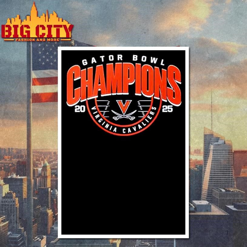 Virginia Cavaliers Gator Bowl Champions 2025 shirt