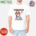 Virginia Football Chandler Morris Retro Baller pixel shirt