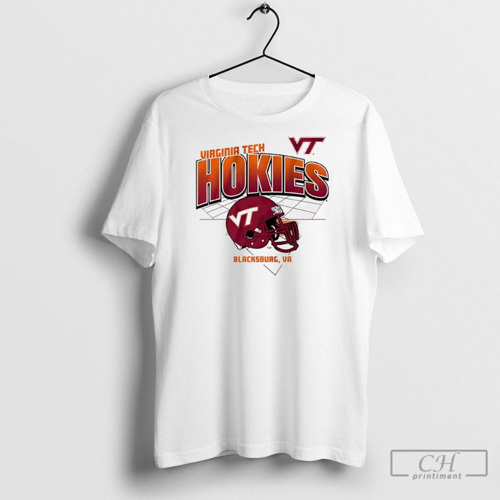 Virginia Tech Hokies Football Helmet Grid Blackburg Virginia