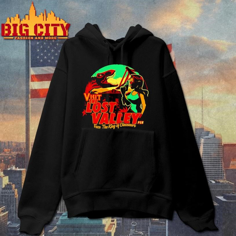 Visit The Lost Valley Face The King Of Dinosaurs Shirt