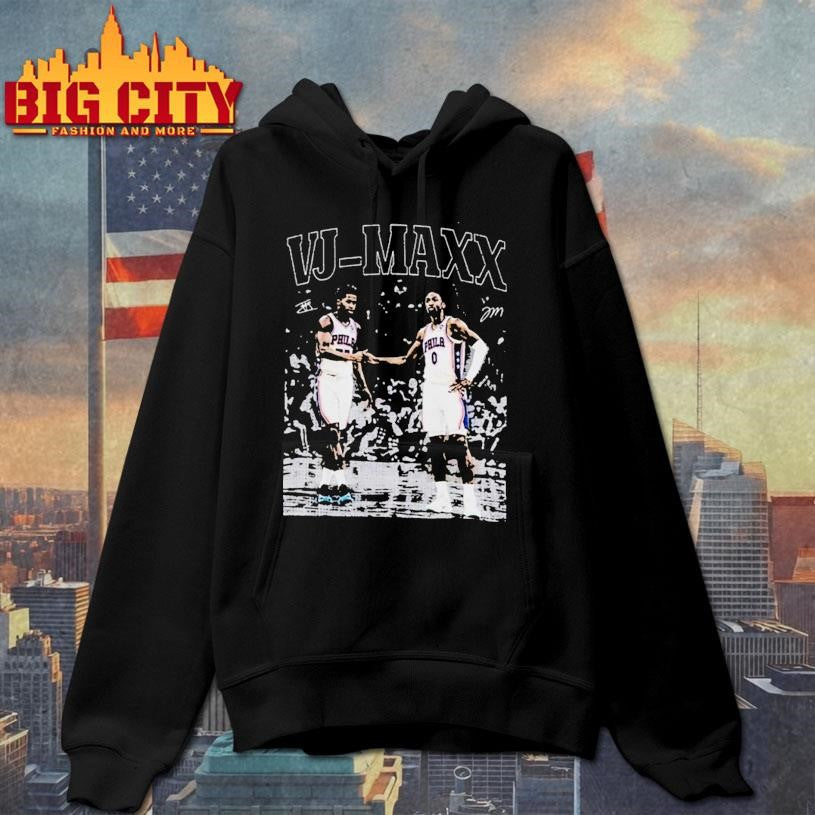 Vj Maxx Edgecombe And Tyrese Maxey Shirt