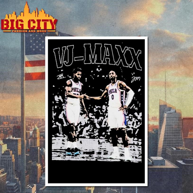 Vj Maxx Edgecombe And Tyrese Maxey Shirt