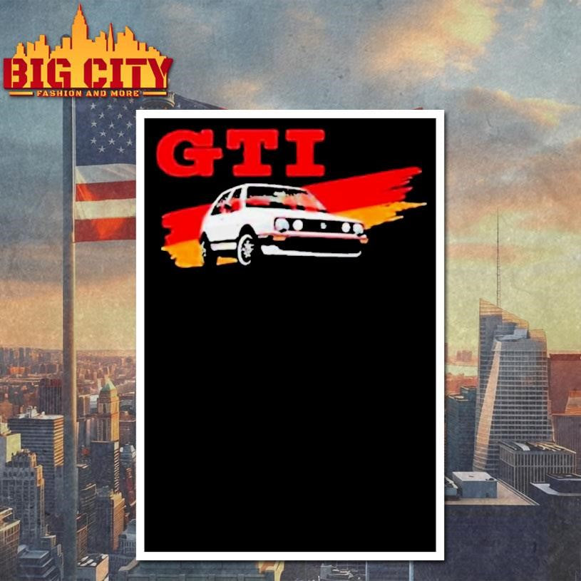 Volkswagen Golf Gti Mk2 Modern Germany Shirt