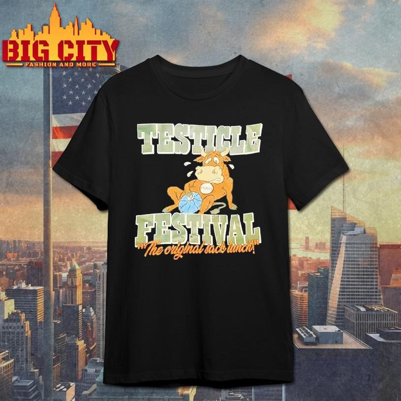 Volunr Testicle Festival The Original Lunch Shirt