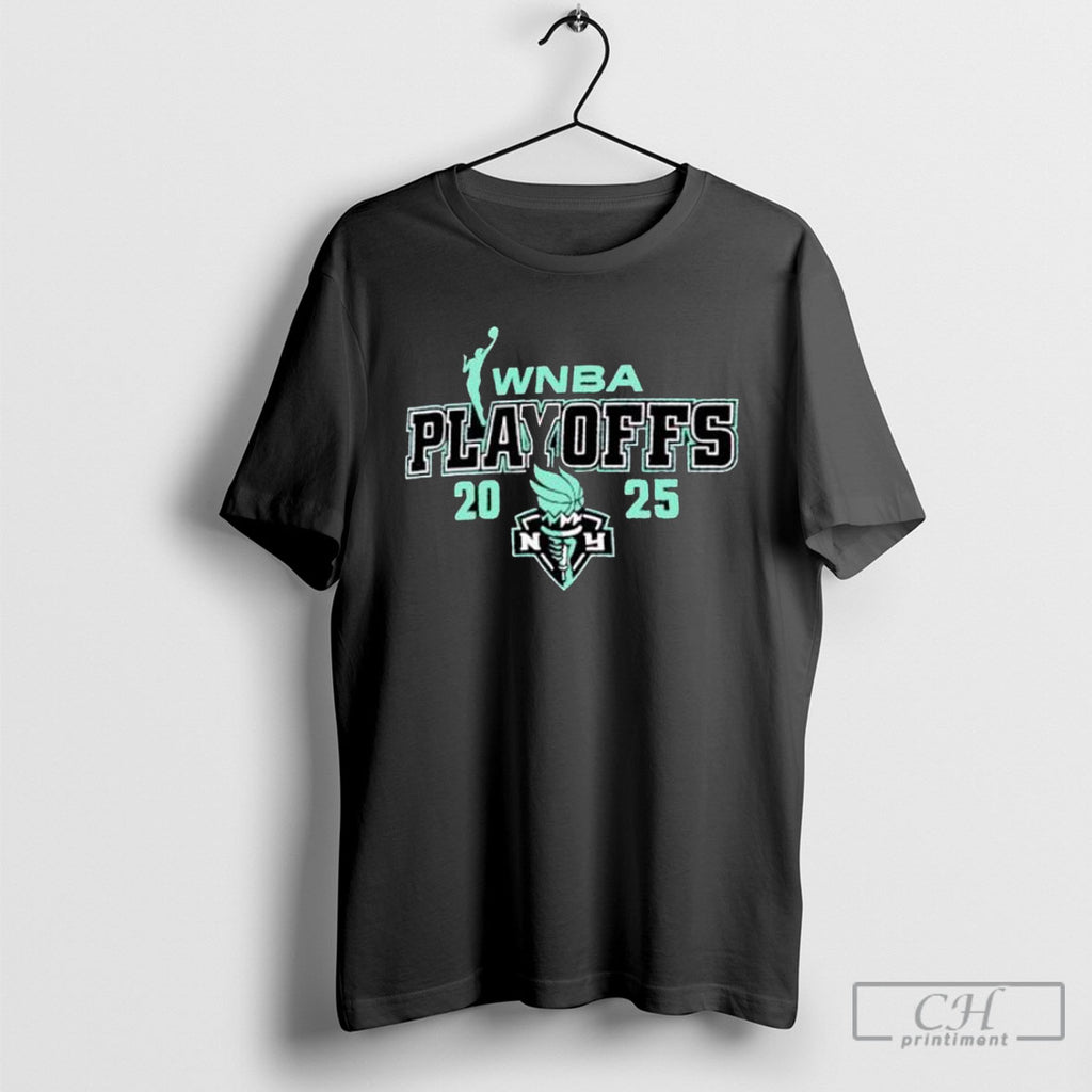 Wnba Playoffs 2025 New York Liberty Sport Graphic Shirt Tee