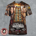 WWE Wrestlemania 42 Vegas 2026 Women’s Championship Match Stephanie Vaquer Vs Liv Morgan All Over Print Shirt