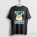 Wait Im Goated Cat Lightning Shirt Tee