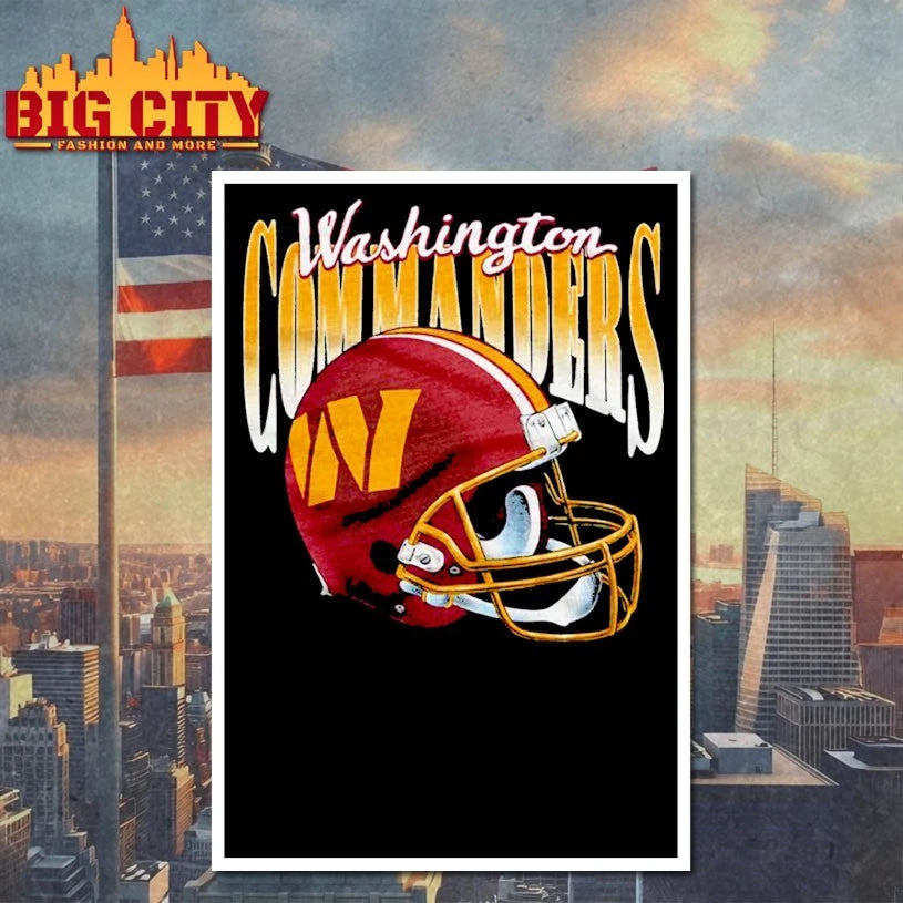 Washington Commanders Gradient Helmet Shirt