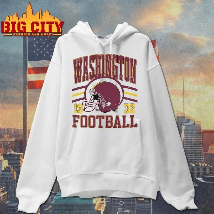 Washington Football Est 1932 helmet shirt