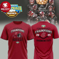 Washington State Cougars 2025 Famous Idaho Potato Bowl Champs Celebrate 2025 Two Sided Shirt