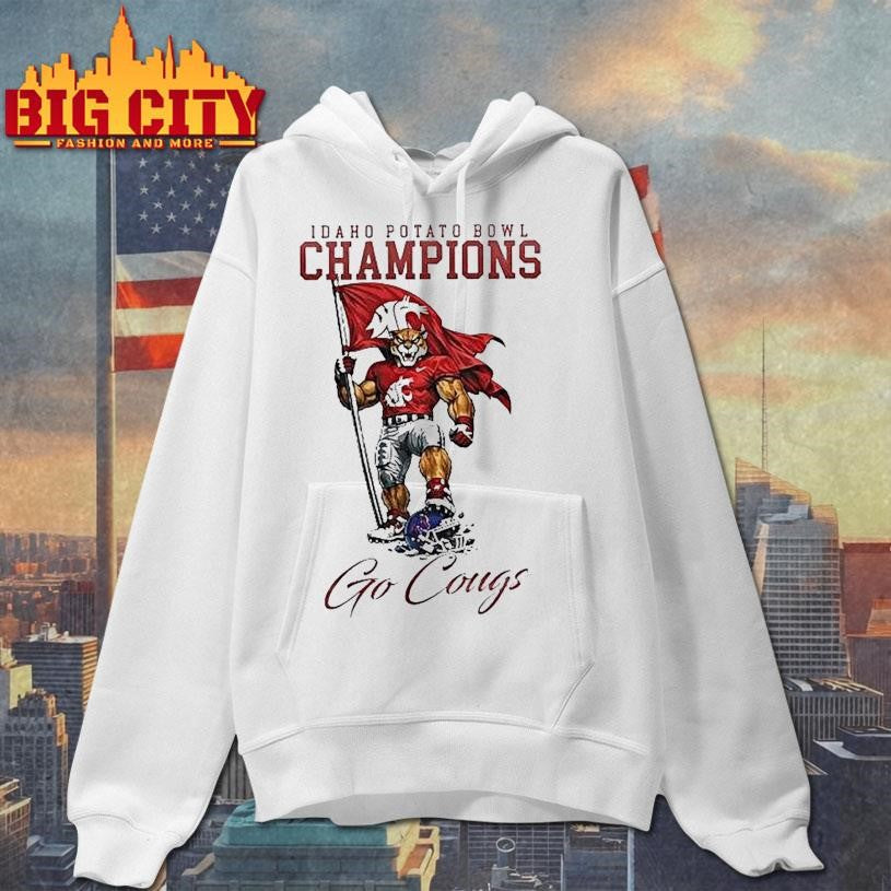 Washington State Cougars 2025 Idaho Potato Bowl Champions Go Cougs Shirt