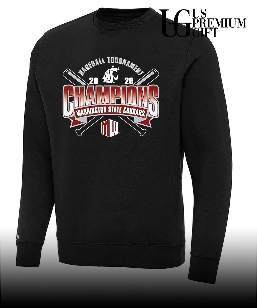 Washington State Cougars 2026 Mountain West Baseball Tournament Champions shirt