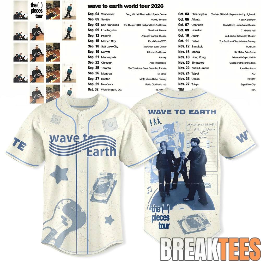 Wave to Earth The Pieces Tour 2026 Special Jersey