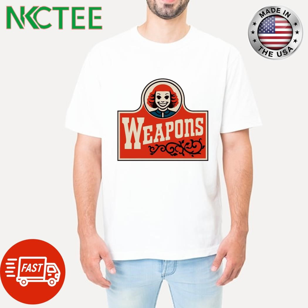 Weapons Movie logo shirt