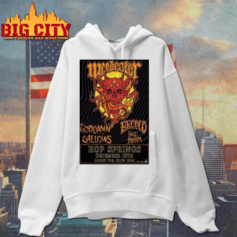 Weedeater December 13th 2025 Murfreesboro Tour Poster Shirt