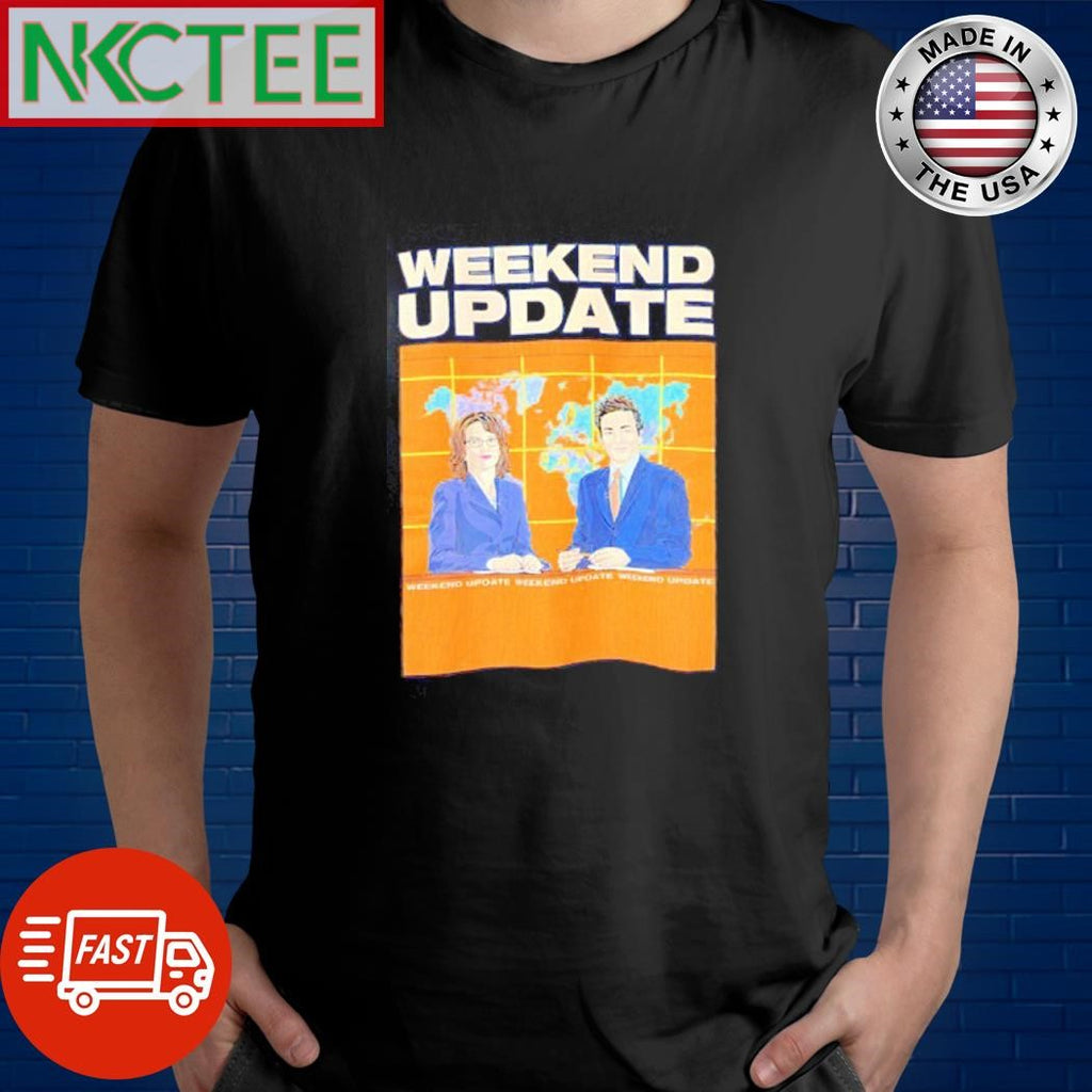 Weekend update Saturday Night Live 50th Season Merchandise Arrives at Universal Orlando Resort shirt