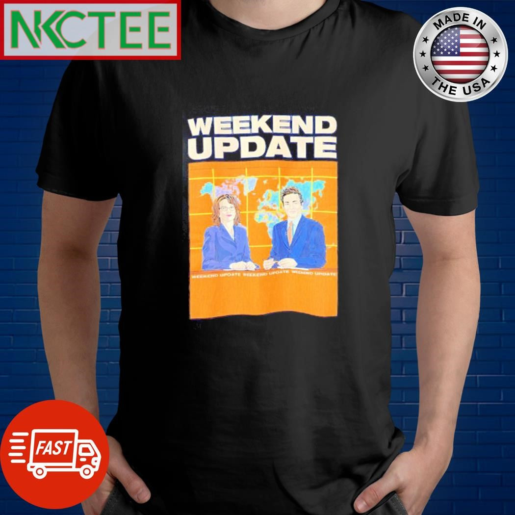 Weekend update Saturday Night Live 50th Season Merchandise Arrives at Universal Orlando Resort shirt