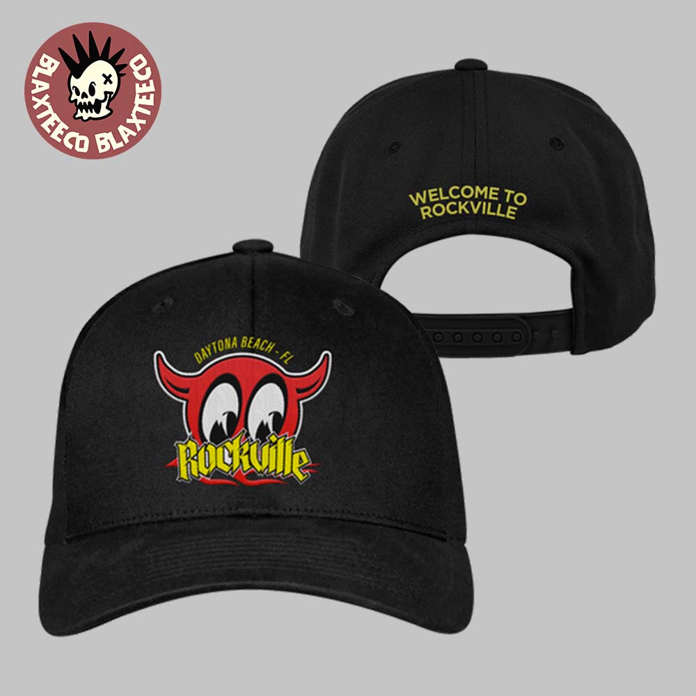 Welcome To Rockville 2026 Festival Merch Daytona Beach Florida From May 7 To 10 2026 Mooneyes Hat