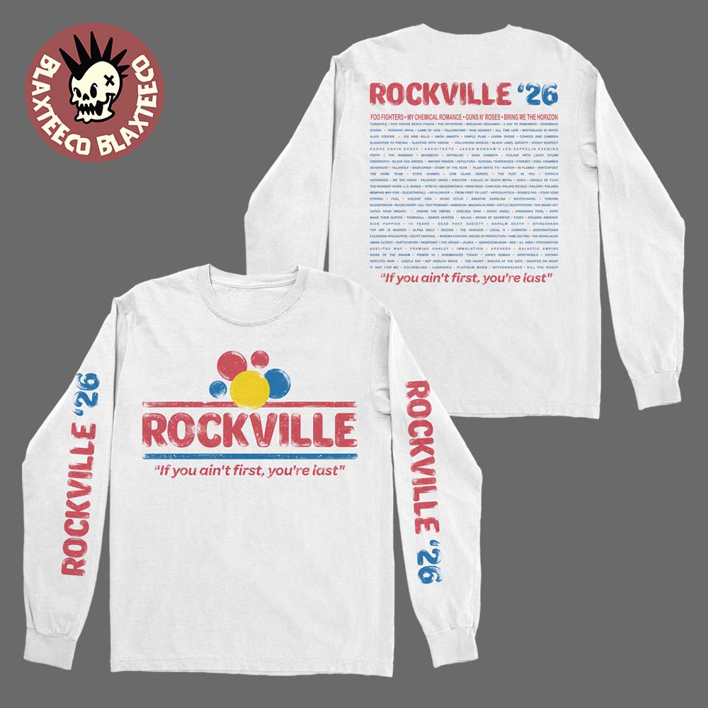 Welcome To Rockville 2026 Festival Merch Daytona Beach Florida From May 7 To 10 2026 Wonderville Long Sleeve Tee