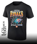 Western Conference Finals NBA 2026 San Antonio Spurs vs Oklahoma City Thunder basketball logo shirt