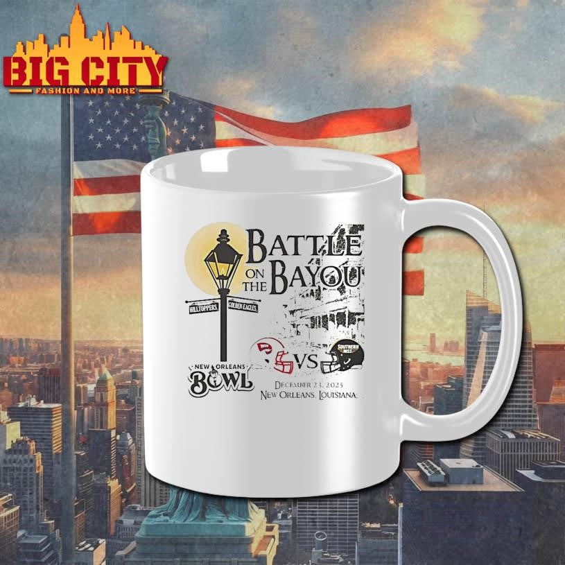 Western Kentucky Vs Southern Miss 2025 New Orleans Bowl Battle On The Bayou Shirt