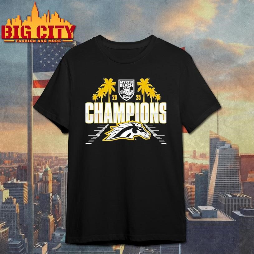 Western Michigan 2025 Myrtle Beach Bowl Champions Shirt