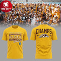 Western Michigan Broncos Myrtle Beach Bowl Champions 2025 Football Two Sided Shirt