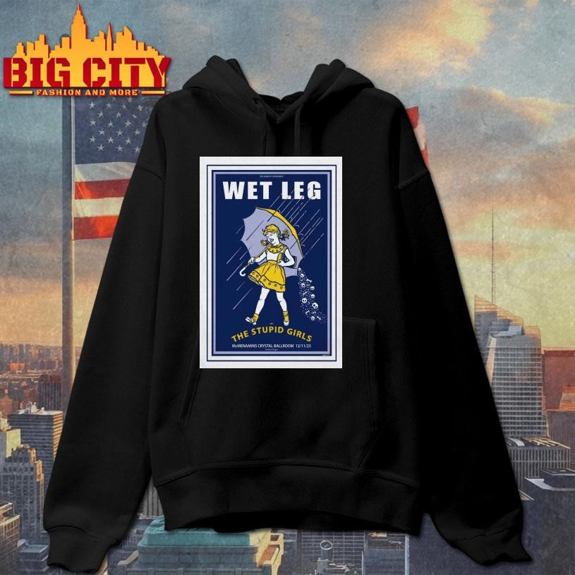 Wet Leg Dec 11 2025 Crystal Ballroom in Portland OR Poster Shirt