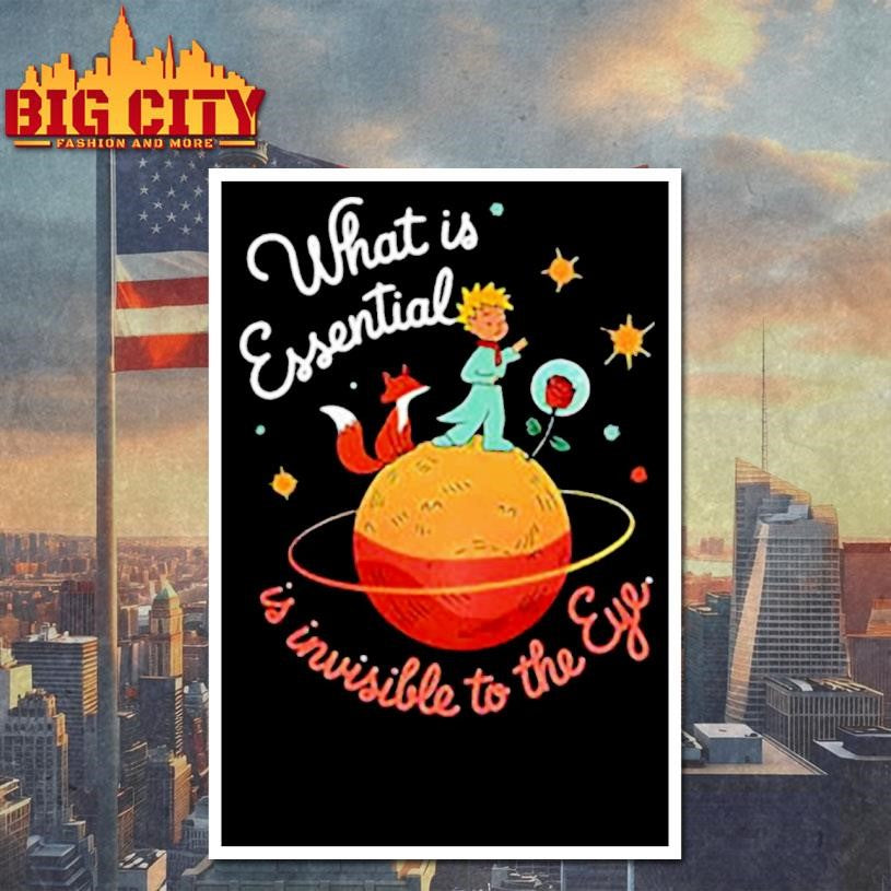 What is essential is invisible to the eye shirt