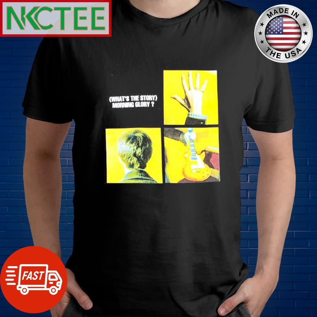 What’s the story morning glory guitar shirt