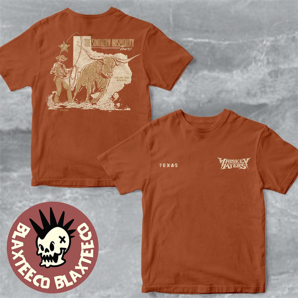 Whiskey Myers Austin Texas 2026 Event Tee The Southern Hospitality Tour On May 17 2026 Straight Outta Etx T-Shirt