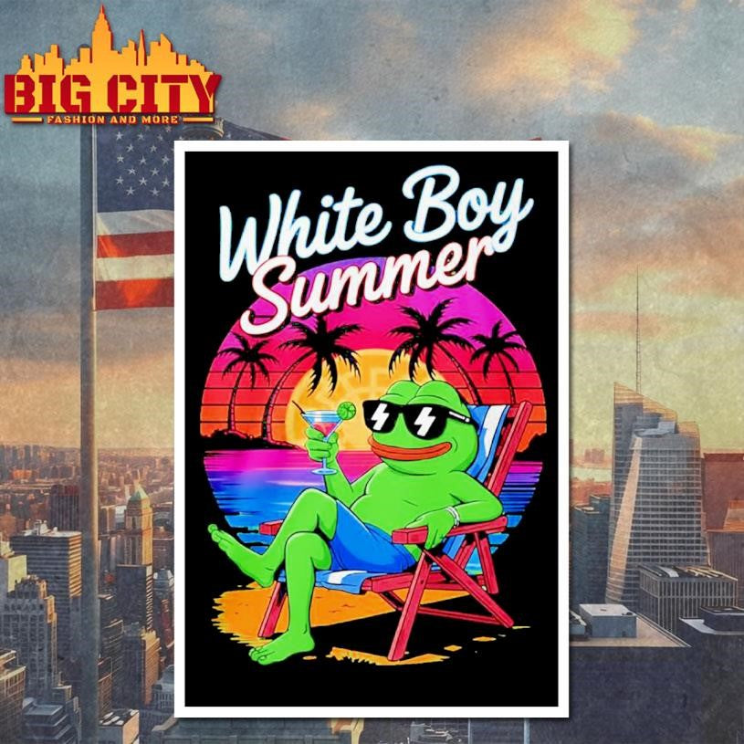 White Boy Summer Pepe shirt