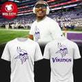 White Out Minnesota Vikings Two Sided Shirt
