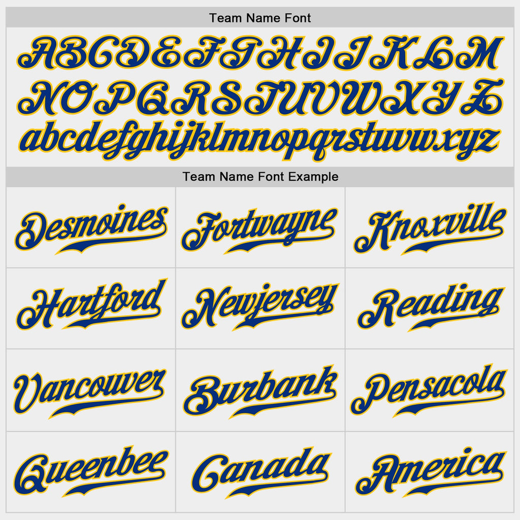 Custom White Royal-Gold Authentic Baseball Jersey