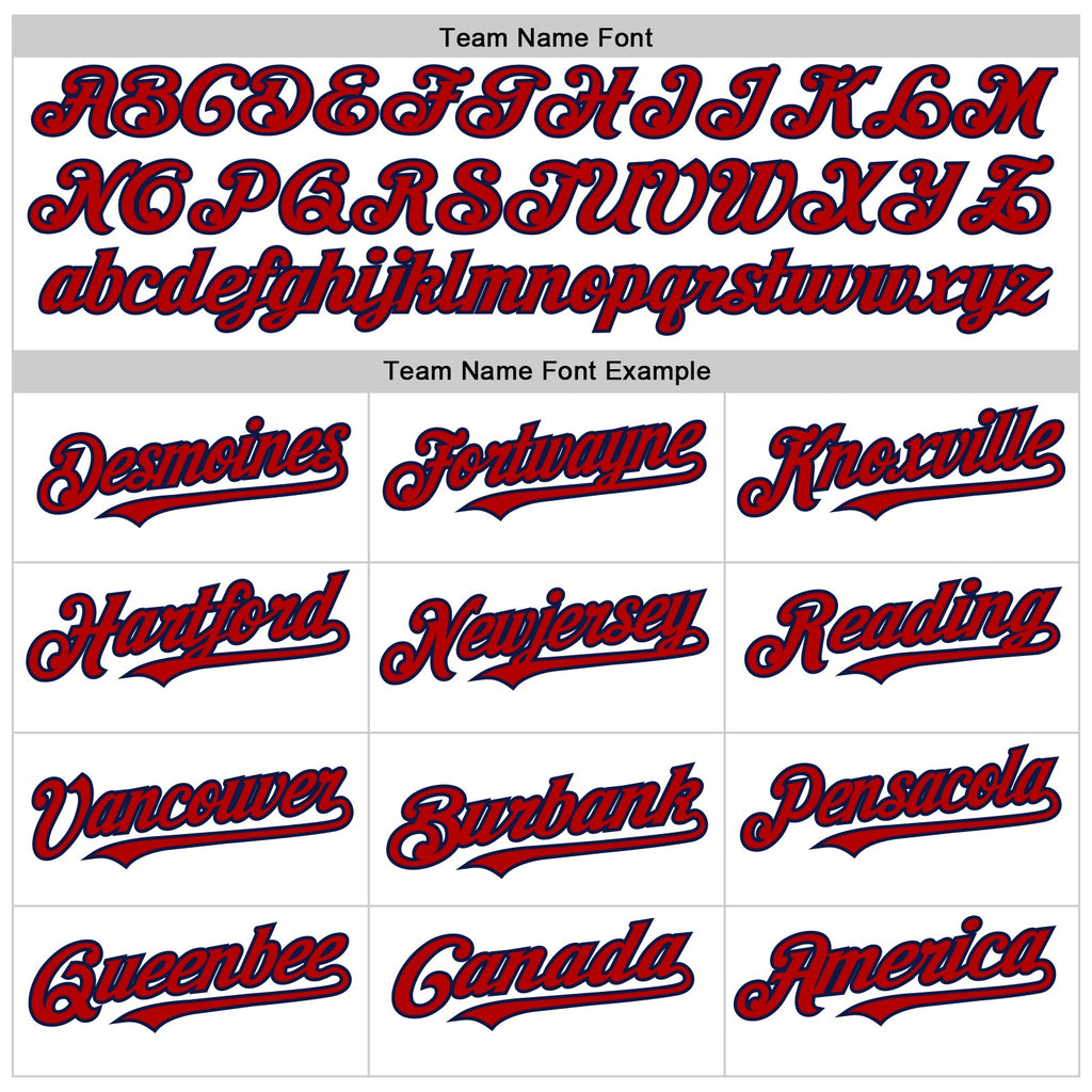 Custom White Red Pinstripe Navy Authentic Sleeveless Baseball Jersey