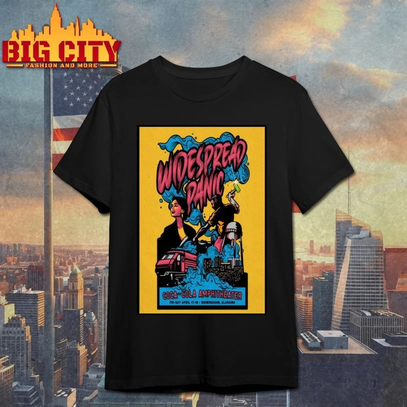 Widespread Panic 4-17 4-18-2026 Birmingham AL Poster shirt