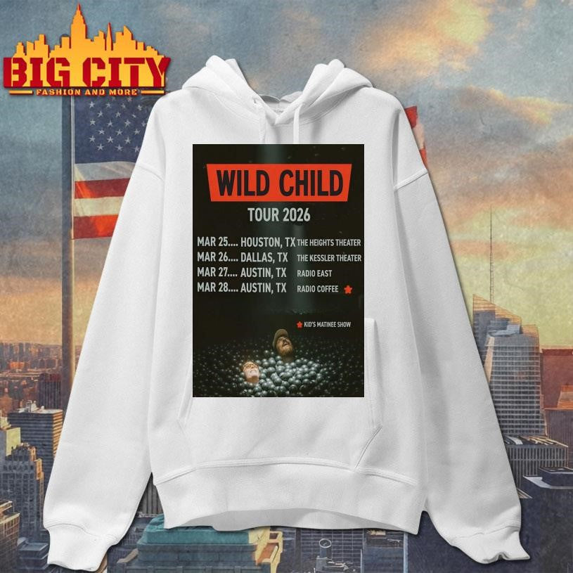 Wild Child Tour 2026 Poster shirt