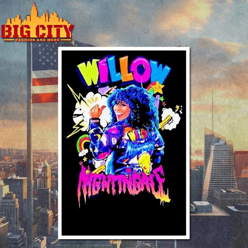 Willow Nightingale Aew Graphic Series Shirt