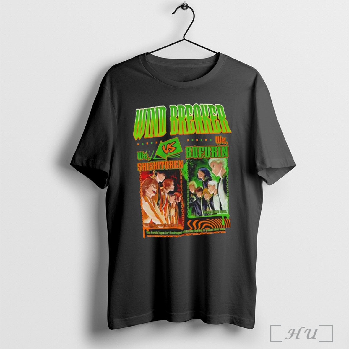 Wind Breaker Shishittoren Vs Bofurin T Shirt