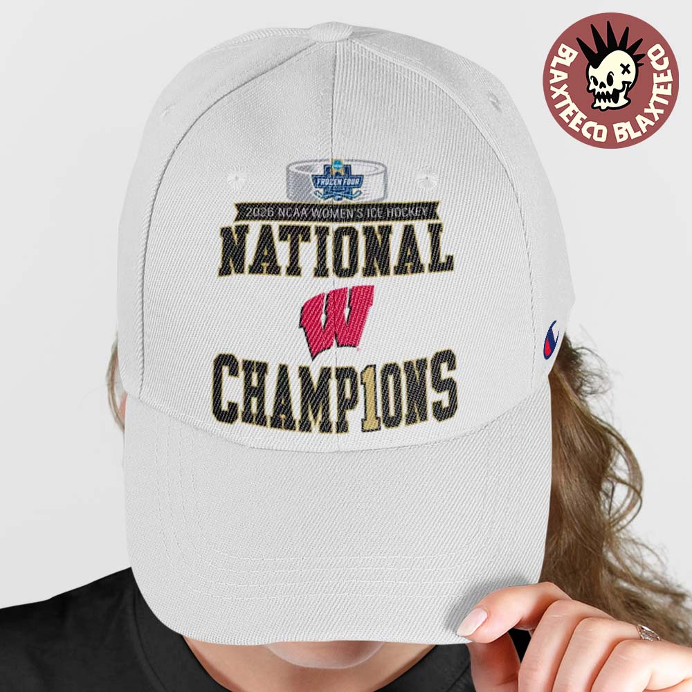 Wisconsin Badgers Women’s Ice Hockey 2026 National Champions Locker Room Classic Cap Hat Snapback