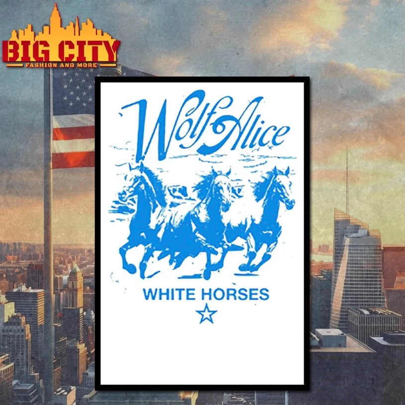 Wolf Alice White Horses shirt
