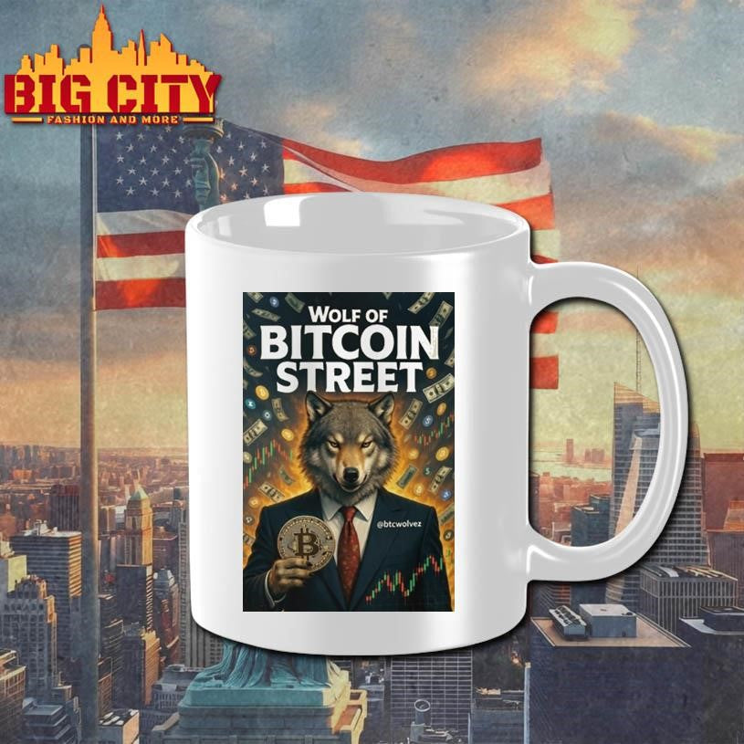 Wolf Of Bitcoin Street Wolf Of Wall Street Shirt