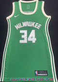 Women Milwaukee Bucks #34 Giannis Antetokounmpo Bucks 34 # Green Women Dress Size S M L XL Style 1