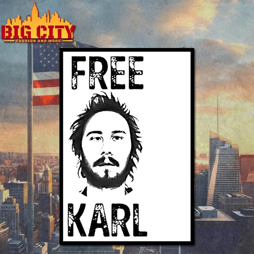 Workaholics Free Karl Portrait Shirt