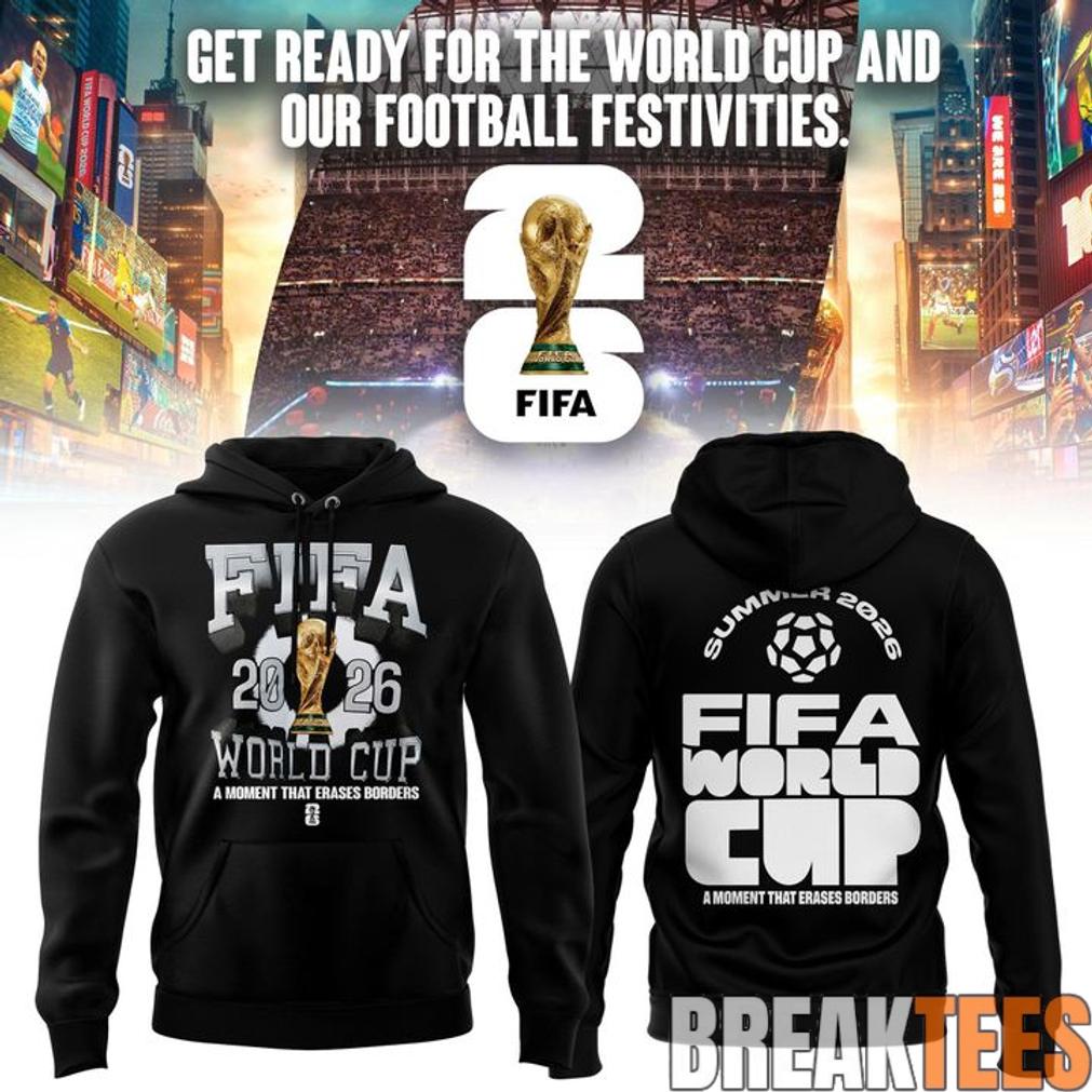 World Cup 26 Black Hoodie
