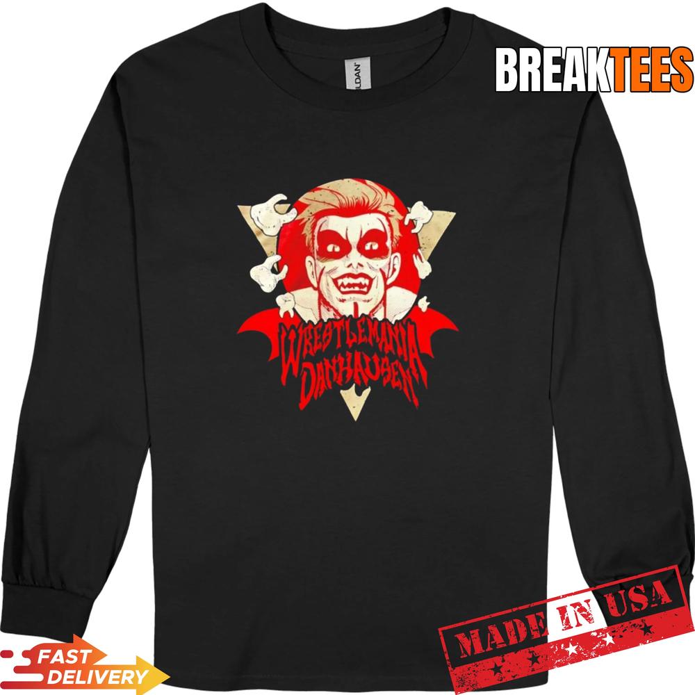 WrestleMania Danhausen WWE Curse T-Shirt