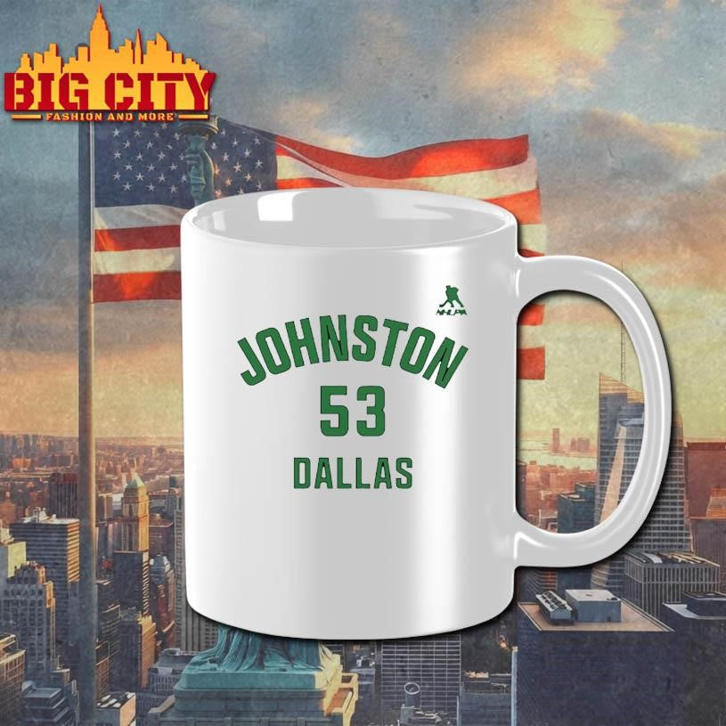 Wyatt Johnston #53 Dallas Name &amp; Number Shirt