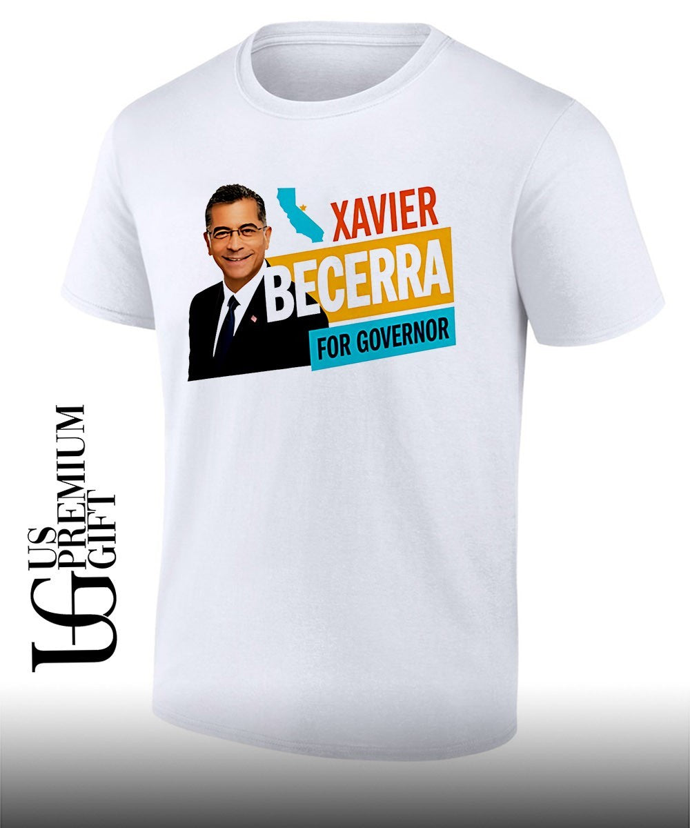Xavier Becerra for Governor shirt