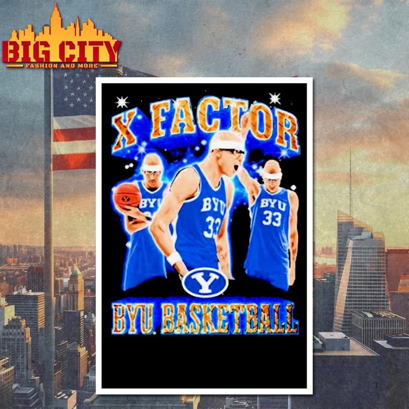 Xavion Staton X Factor Cartoon Byu Cougars Shirt