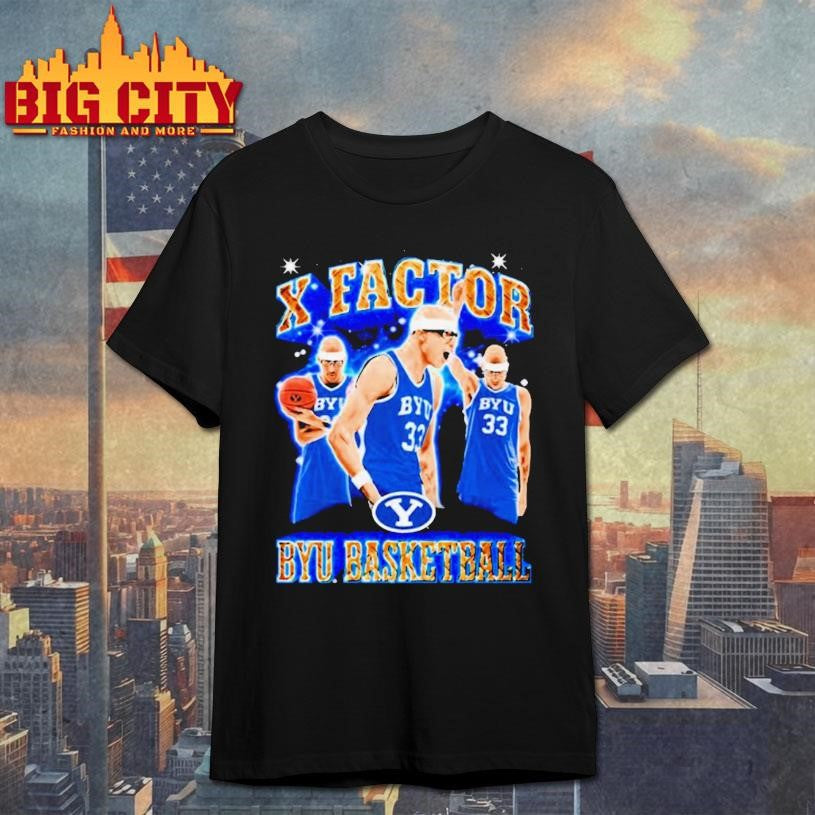 Xavion Staton X Factor Cartoon Byu Cougars Shirt